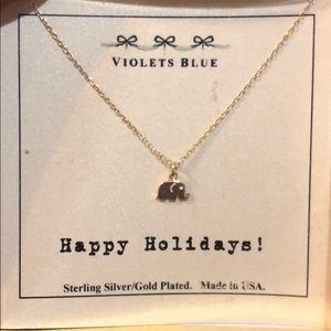 Cute elephant necklace